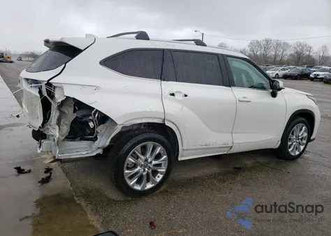 2021 Toyota Highlander Limited из США, поврежденный, VIN 5TDDZRBH9MS539931